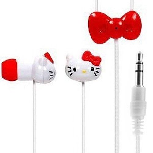 Hello Kitty 13309-IPH Earbuds with Mic (3.5mm)