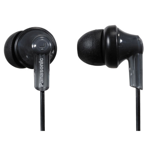 Panasonic RP-HJE120 Earbud Headphones, Black