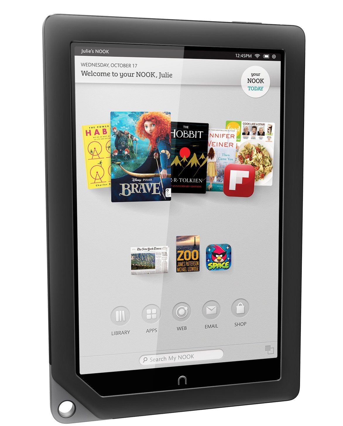 BNTV600 32GB  RB Barnes & Noble NOOK HD+ 32gb Touchscreen 9\" Wi