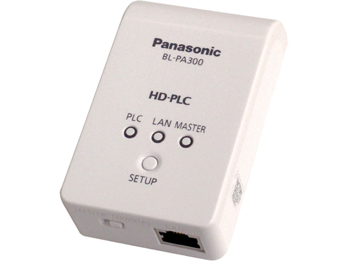 Panasonic BL-PA300KTA HD-PLC Ethernet Adaptor Double Pack