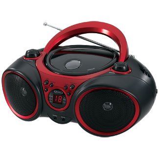 CD-490 CD BoomBox W/Aux In