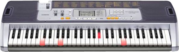 Casio LK-110 Electronic Keyboard Key Lighting / Midi