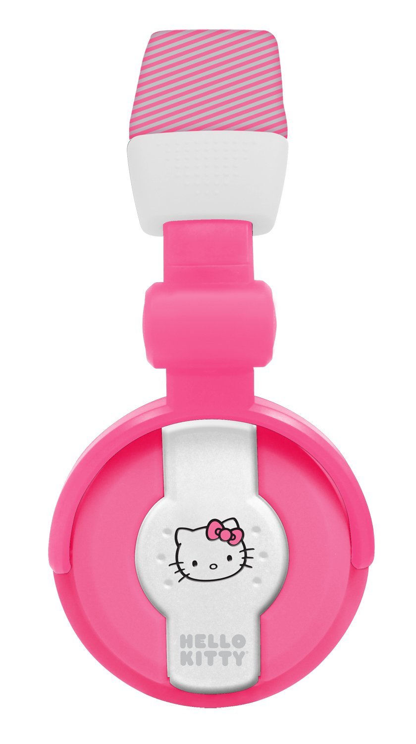 Hello Kitty HK-10809 Mixer Style Deejay Headphones, Pink