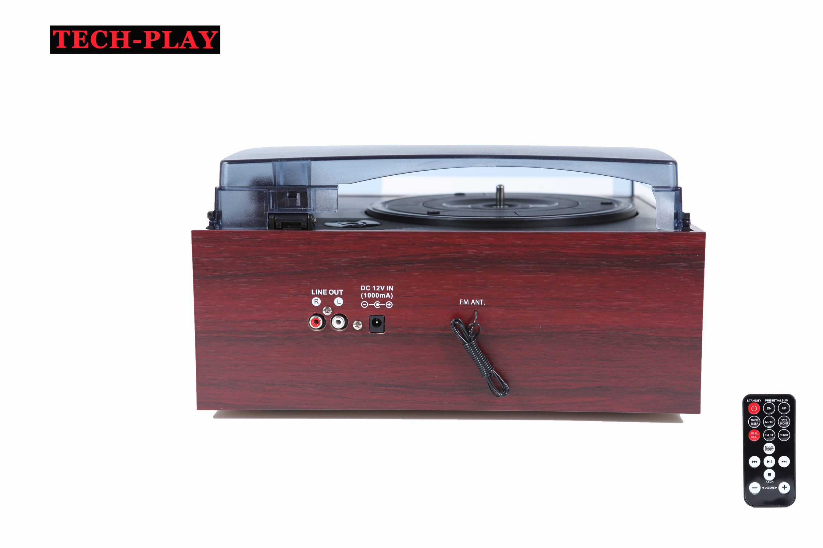 TechPlay ODC26WD 3 Speed Turntable W/ CD player, MP3, AM/FM Radi