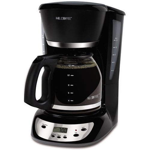 Mr. Coffee BVMC-CHX23 - 12-Cup Programmable Coffee Maker, Black