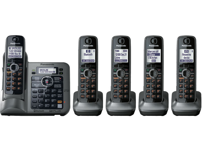 Panasonic KX-TG7645M Link-to-cell Bluetooth Cellular Convergence