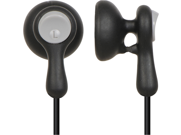 Panasonic RP-HV41K NEW EarDrops Earphones, Black