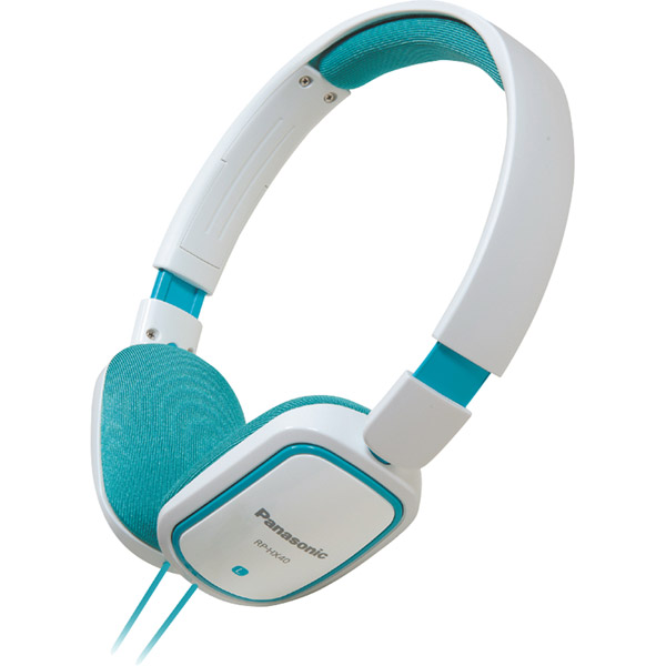 Panasonic RP-HX40 Light Weight On-Ear Monitors Headphones, Blue