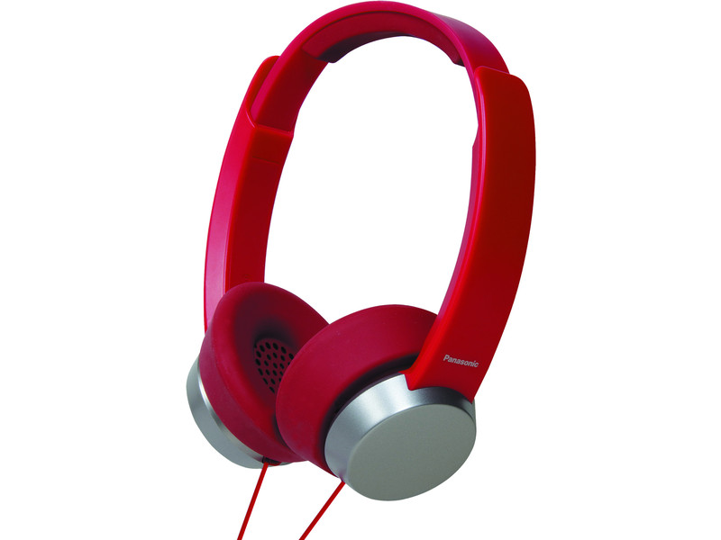 Panasonic RP-HXD3R Headphone, Red