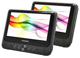 SDVD9805 RB  9in Dual DVD Dual Screen