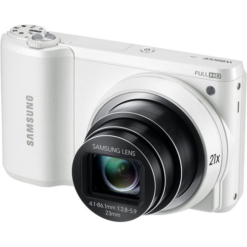 Samsung WB800F - 16.3MP 21x Optical Zoom Camera, White