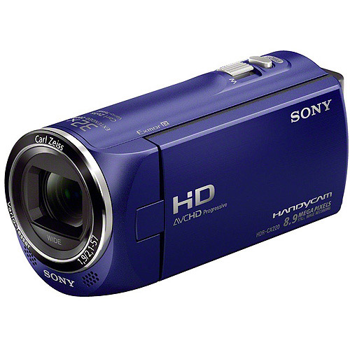 Sony HDR-CX220 Full HD Camcorder, Blue