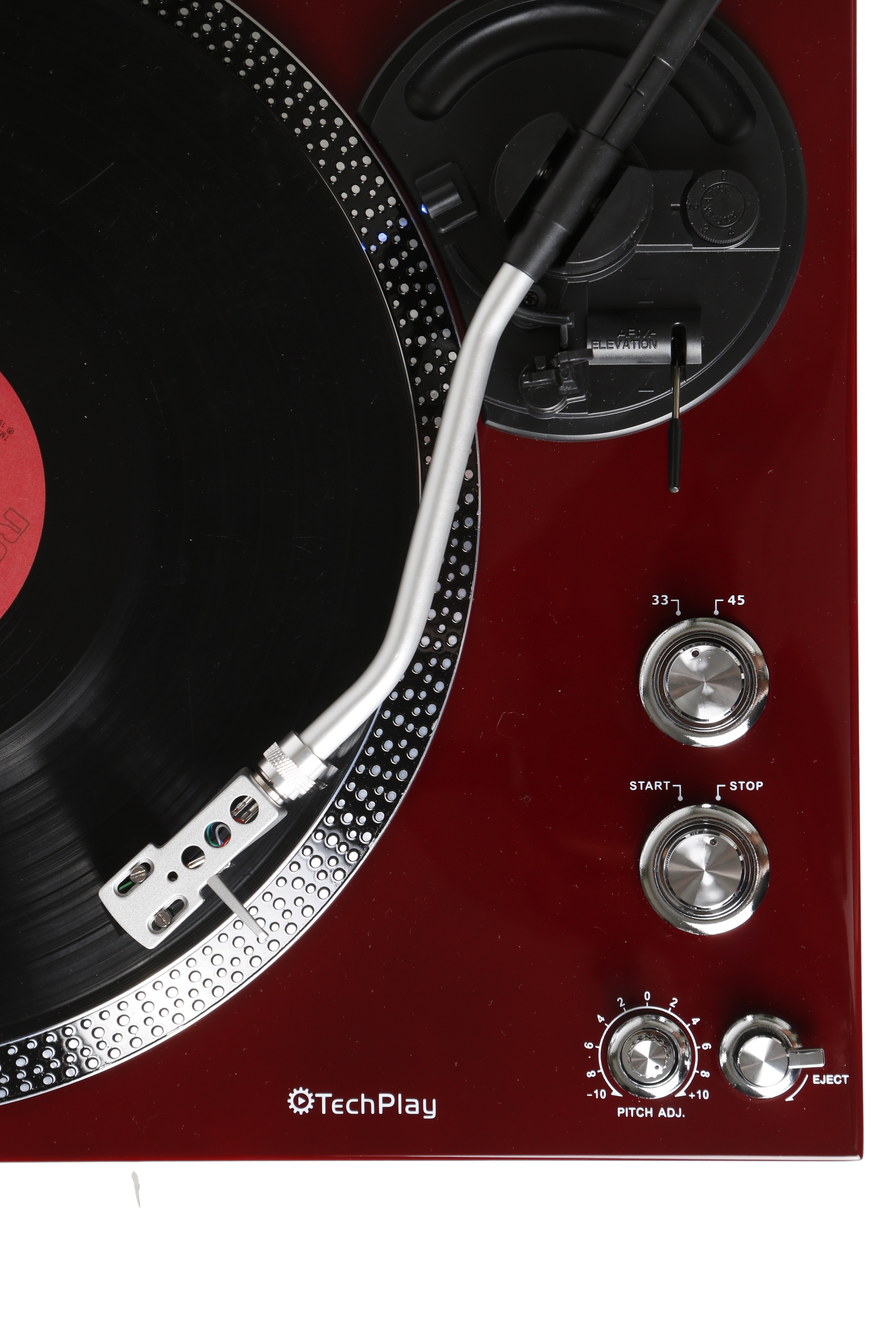 TechPlay TCP4530 CHE, Analog Turntable with Built-in Phono Pre-a