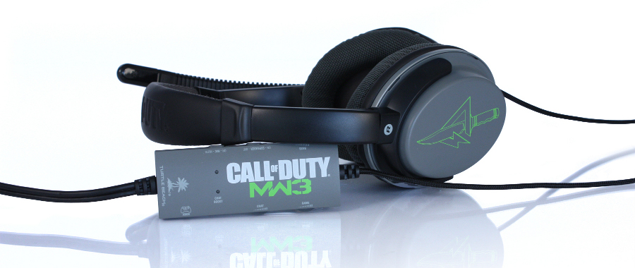 Turtle Beach Foxtrot Call of Duty MW3 Ear Force Headphones