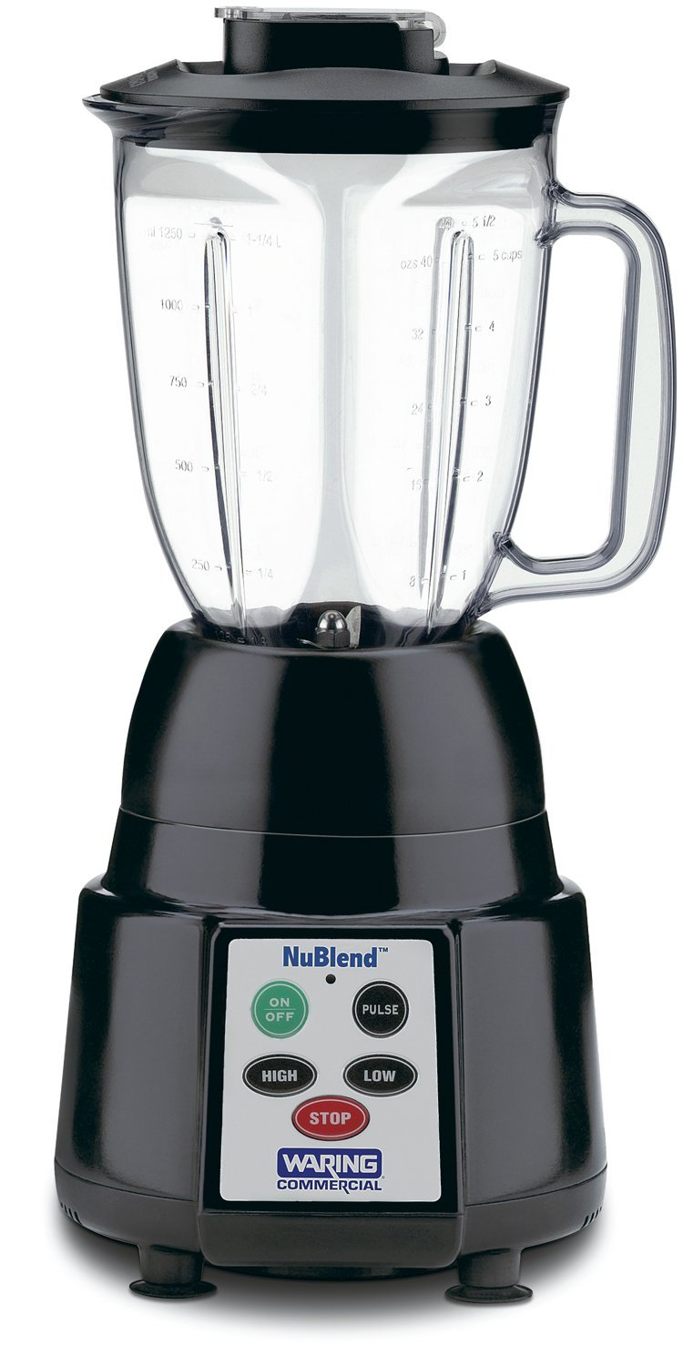 Waring BB185 RB NuBlend Commercial Blender with 44-Ounce Copolye