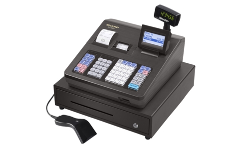 XE-A507  RB Cash Register W/scaneeri