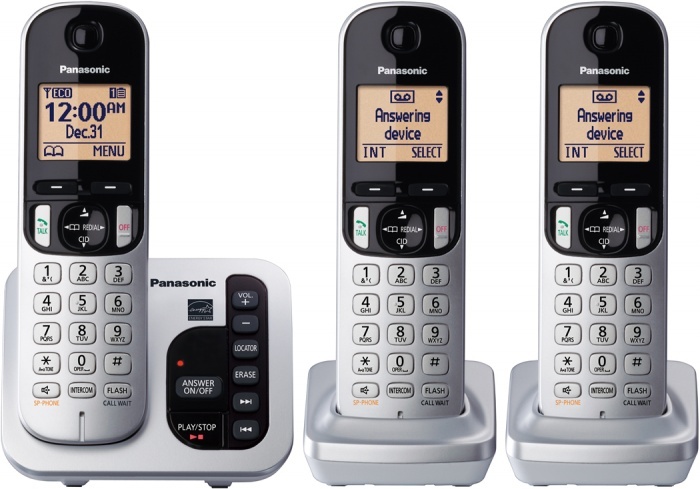 KXTG433SK RB  3 Handset white Phone